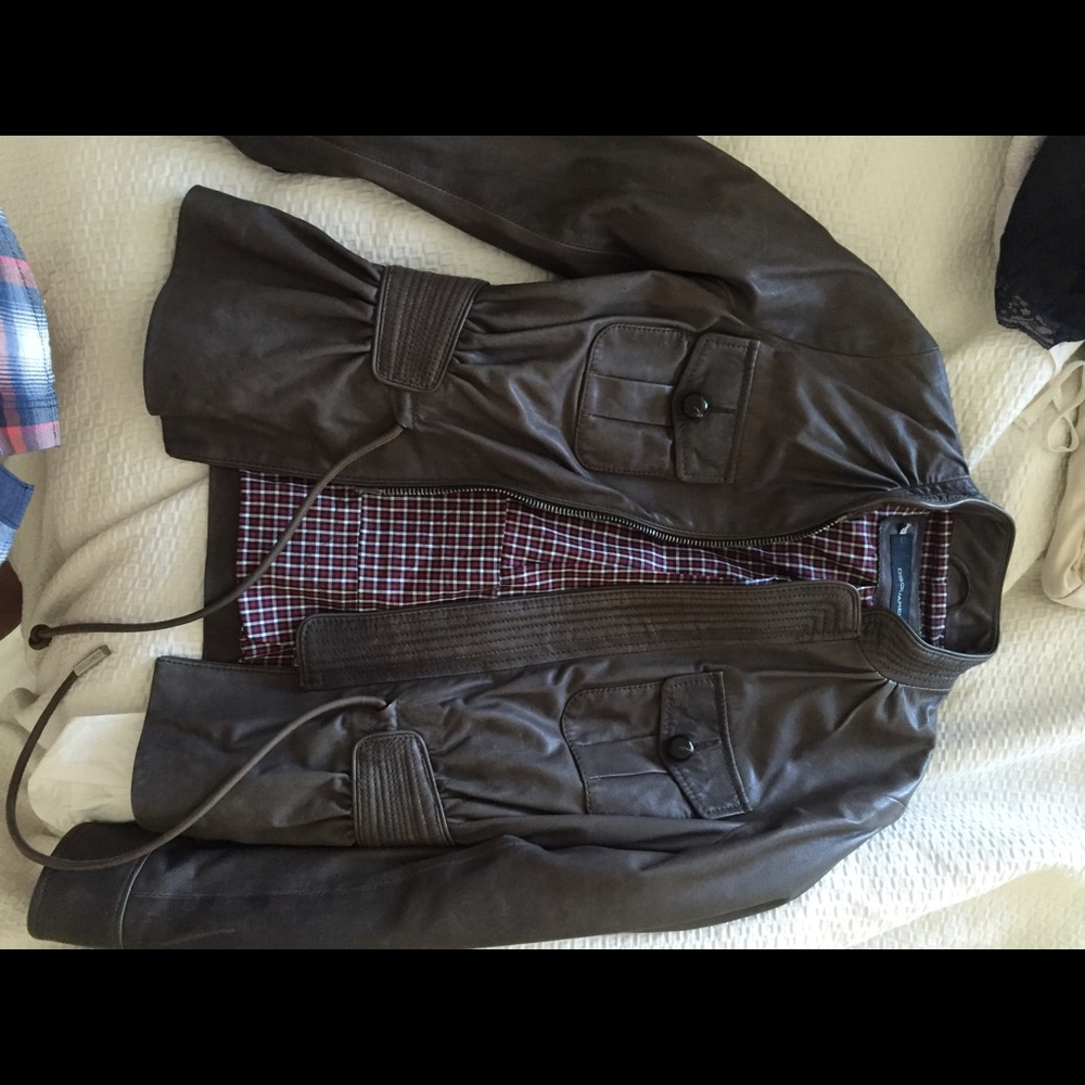 Dsquared leather jacket